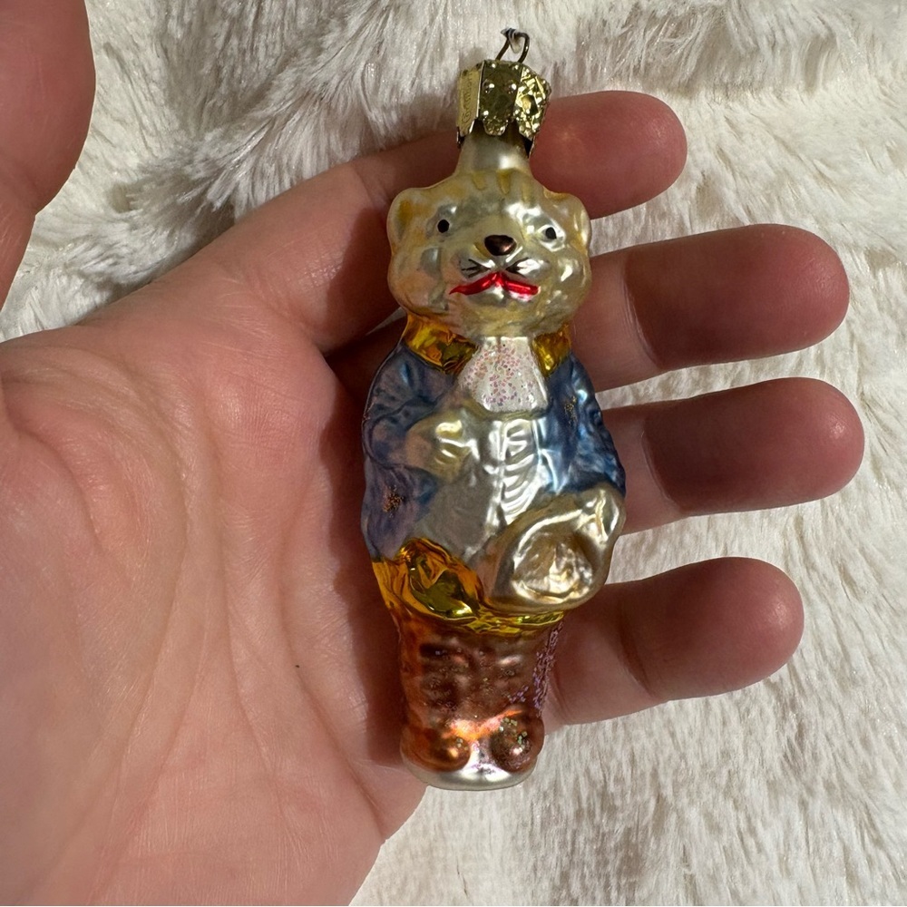 Vintage Germany Glass Christmas Ornament lot hand blown hand painted - Picture 8 of 12